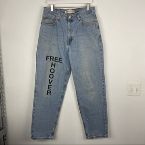 FREE HOOVER VINTAGE REPURPOSED LEVI’S JEANS